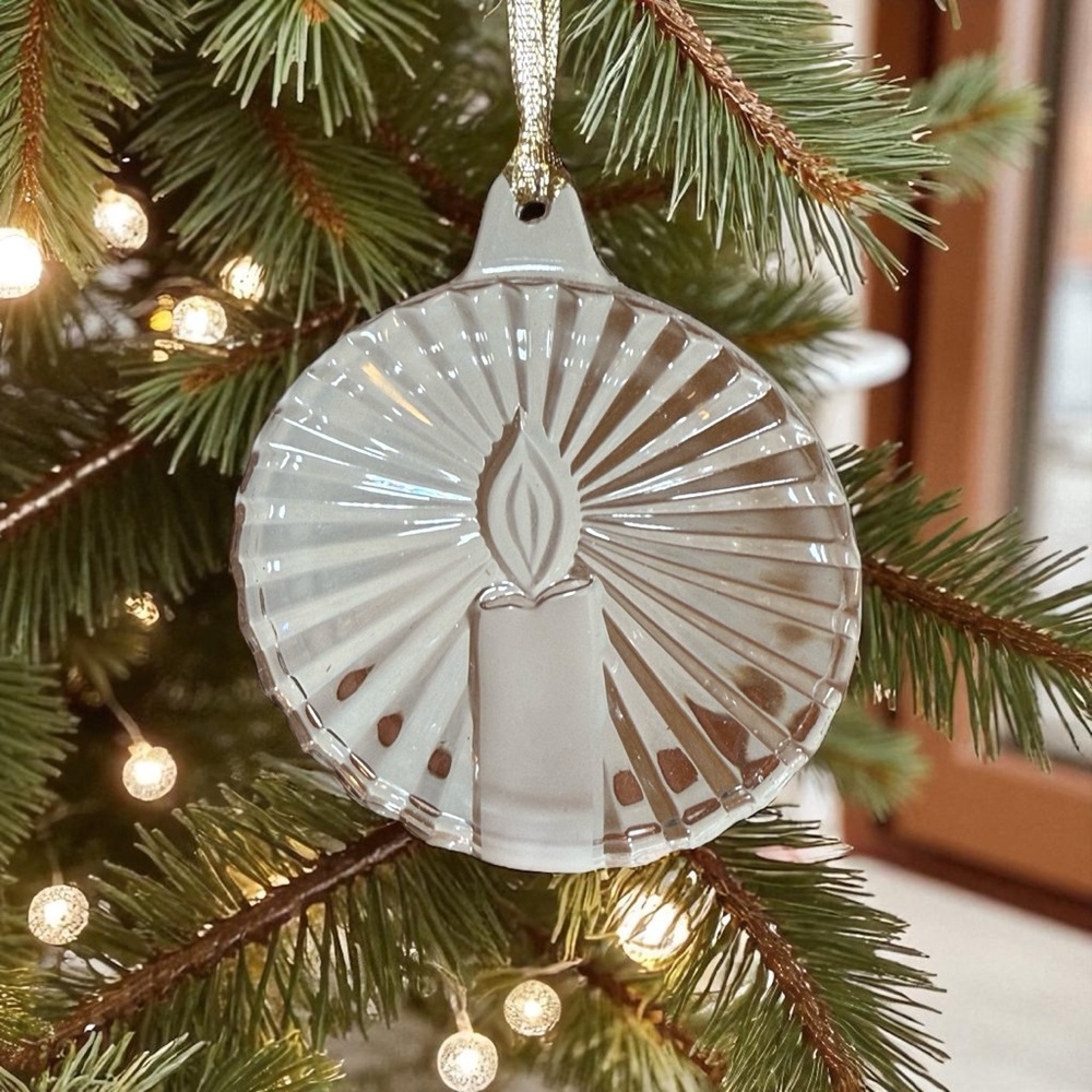 Vintage Mikasa Crystal Ornament